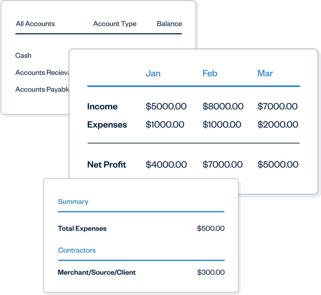 FreshBooks accounting reports