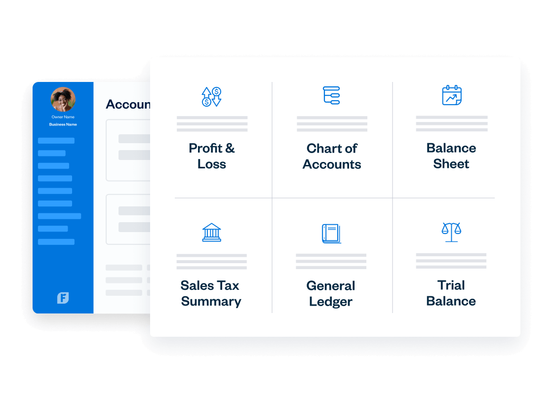 Double-Entry Accounting Reports  modal